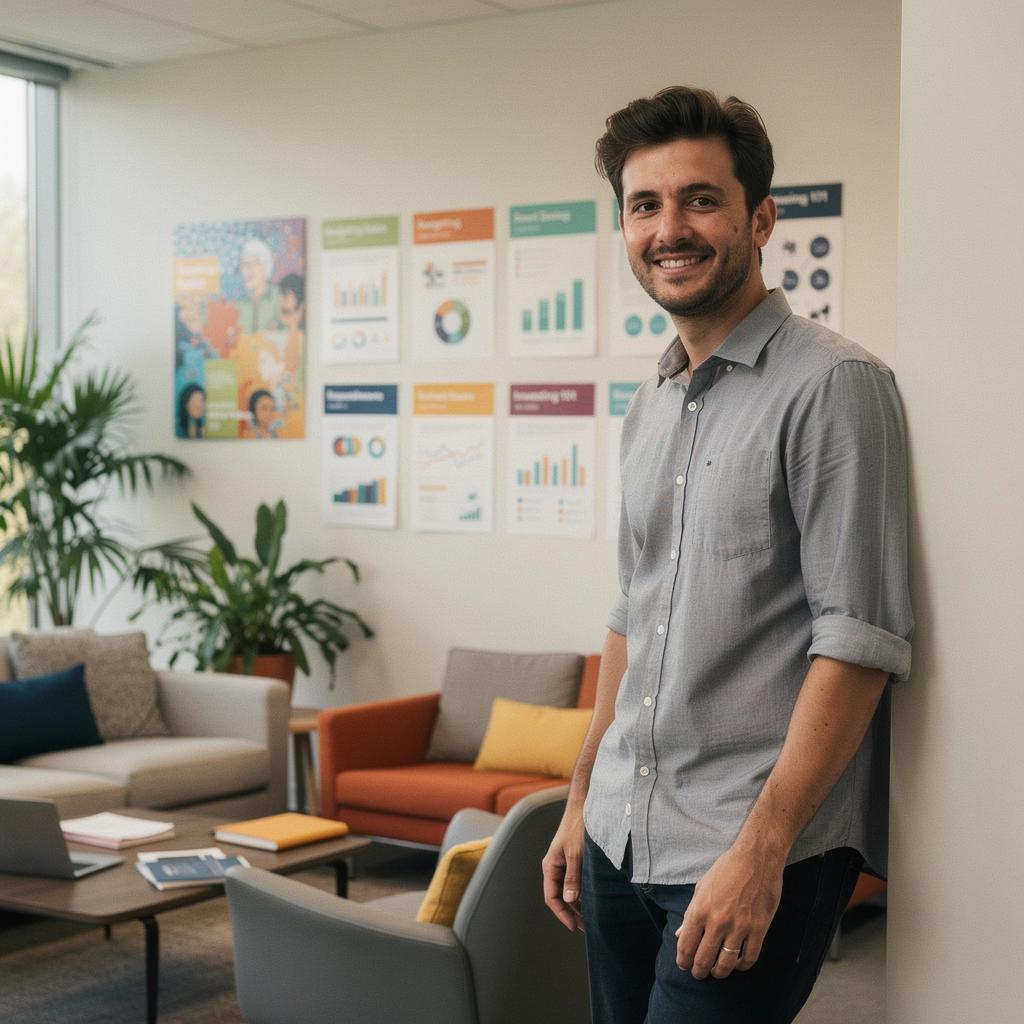 Pénzügyi szakember, aki tanácsokat ad a kiadások csökkentésére.